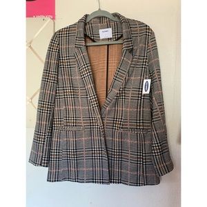 Plaid Blazer